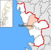 Falkenberg in Halland county