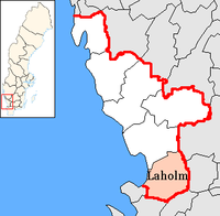 Laholm in Halland county