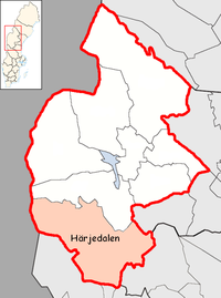 Härjedalen in Jämtland county