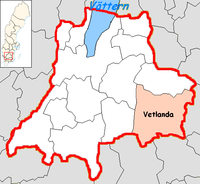 Vetlanda in Jönköping county