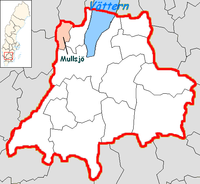 Mullsjö in Jönköping county