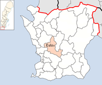 Eslöv in Skåne county