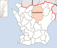 Hässleholm in Skåne county