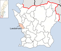 Landskrona in Skåne county