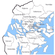 Stockholm läns karta