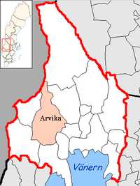 Arvika in Värmland county