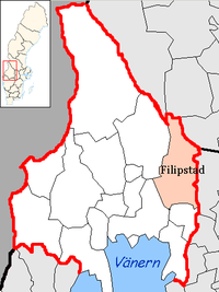 Filipstad in Värmland county
