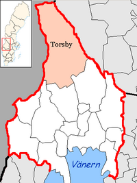 Torsby in Värmland county