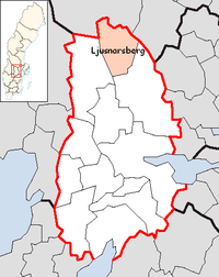 Ljusnarsberg in Örebro county