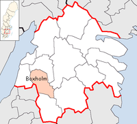 Boxholm in Östergötland county