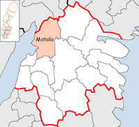 Motala in Östergötland county