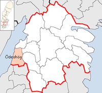 Ödeshög in Östergötland county